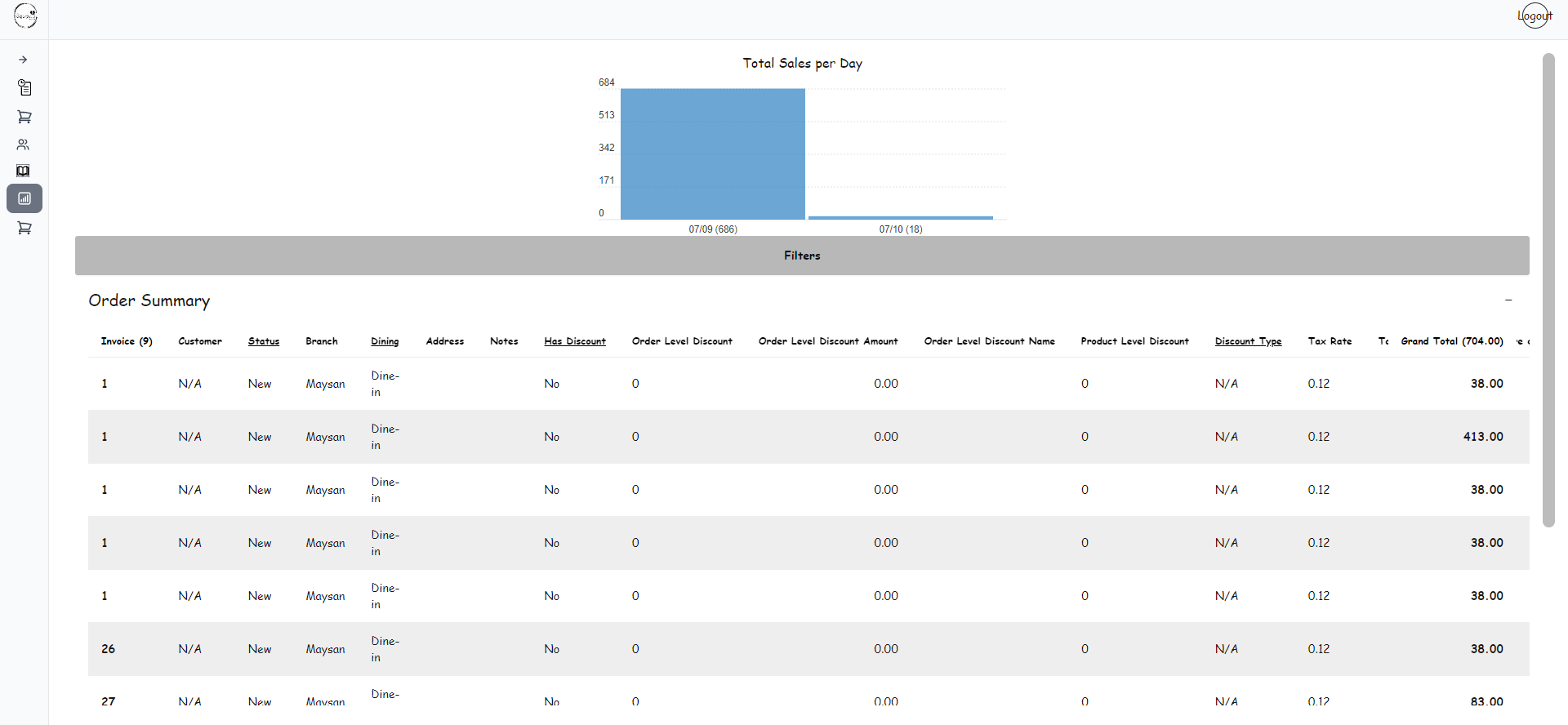 Reporting Feature (SAMPLE ONLY) Reporting Feature (SAMPLE ONLY)