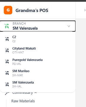 Branch Selector