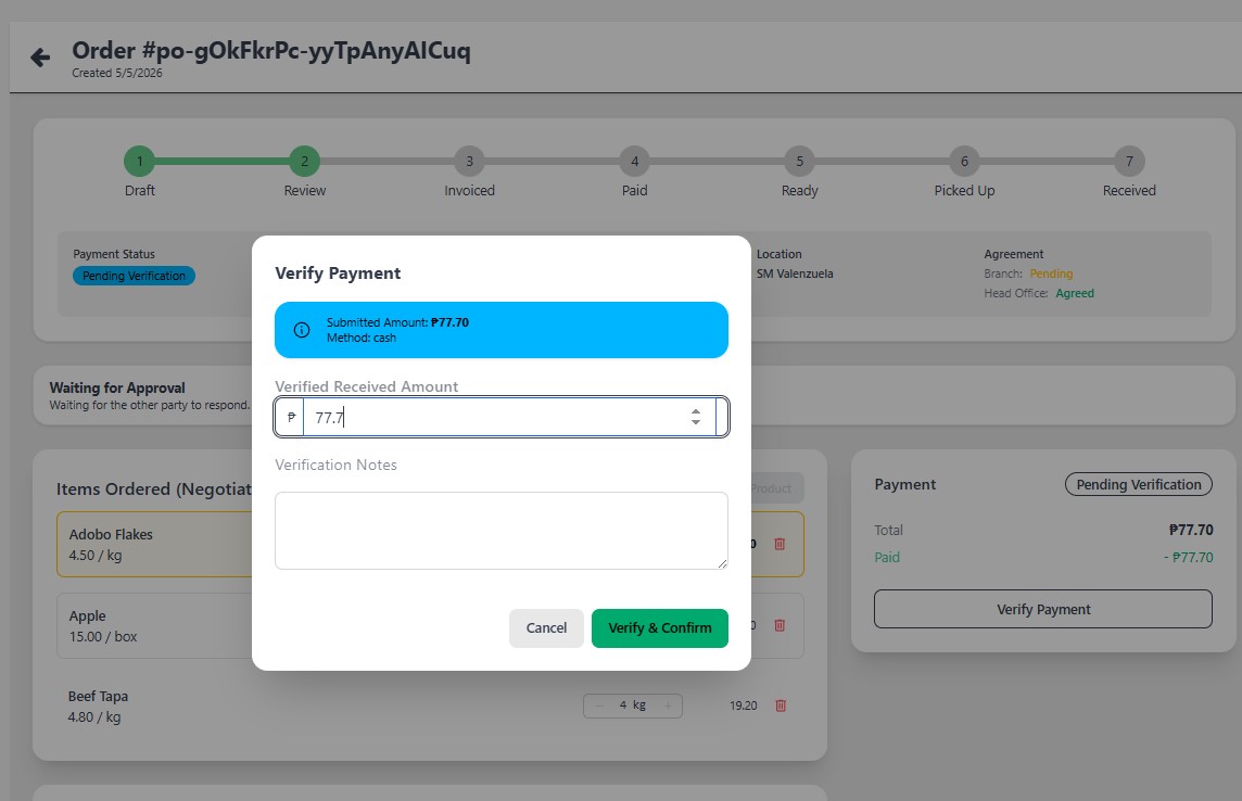 Payment Verification